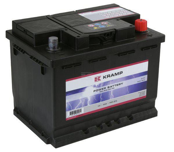 Kramp, Starterbatterie, 12V, 60Ah, 540A, 242 x 175 x 190mm