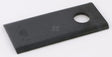 Mähmesser links / rechts 95x45x3,5 mm, Bohrung Ø 16,25 mm, geeignet für Kuhn, 25er-Packung