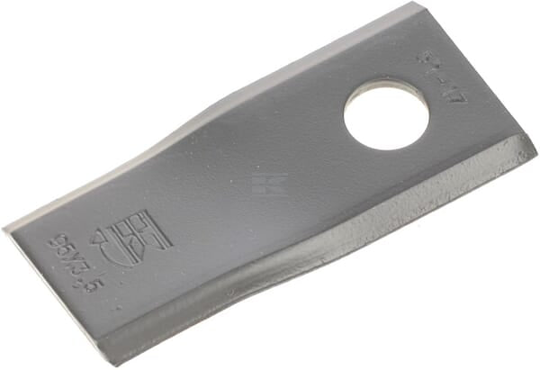 Mähmesser rechts 95x45x3,5 mm, Bohrung Ø 16,25 mm, geeignet für Kuhn / John Deere / New Holland, 25er-Packung