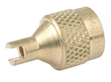 Schlüsselventilkappe Metall