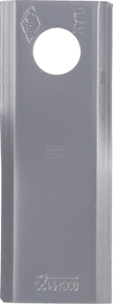 Mähmesser rechts 122x45x4 mm, Bohrung Ø 18,25 mm, geeignet für Kuhn, 25er-Packung