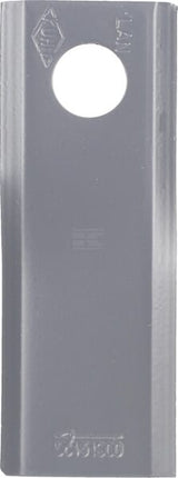 Mähmesser rechts 122x45x4 mm, Bohrung Ø 18,25 mm, geeignet für Kuhn, 25er-Packung