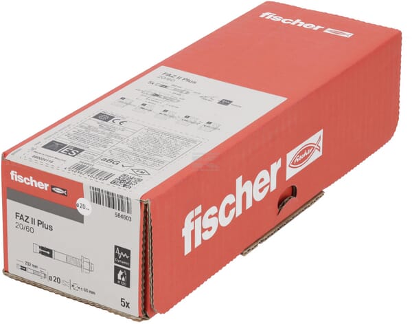 FISCHER FAZ II Plus 20/60 EV (20X202) 5St.