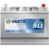Batterie 12V 70Ah 630A E23 VARTA Dynamic SLI