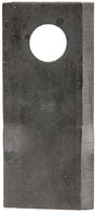 Mähmesser rechts 107x48x4 mm, Bohrung Ø 19 mm, geeignet für Niemeyer
