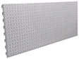 Rückw. RL 40x125cm Aluminium
