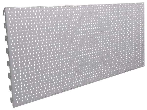 Rückw. RL 40x125cm Aluminium