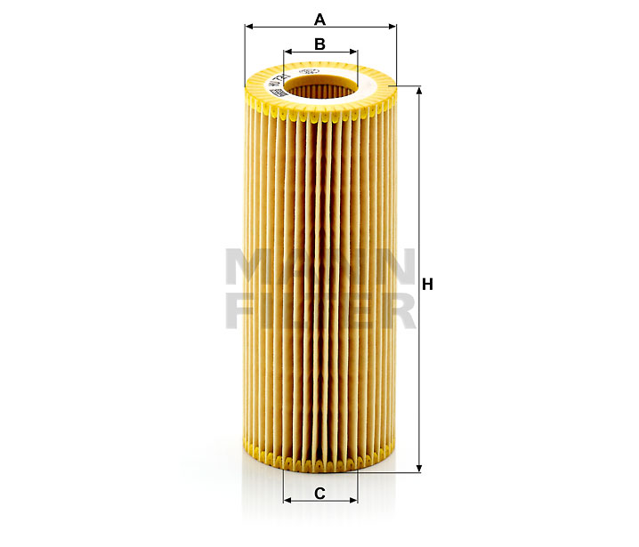HU 721 x KIT Ölfilterelement (metallfrei)