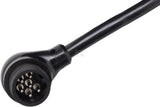 Teleskop-Spiegelarm 1017 links, manuell verstellbar, 6-PIN-Winkelstecker, 510-800mm Ø22m