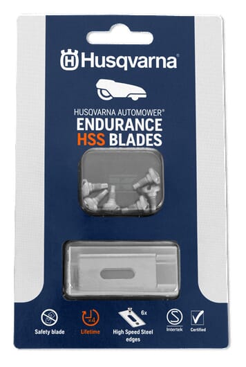Endurance HSS Messern 6x Blister, Husqvarna