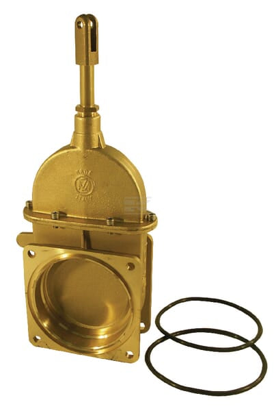 Schieber 8" m. Vierkantflansch