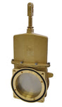 Plattenschieber 6"