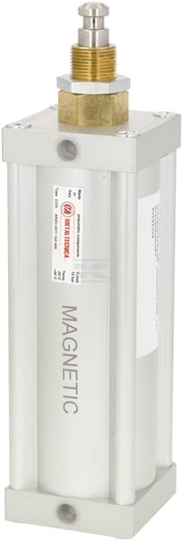 Pneum. Zylinder 6" Std.+Magnet
