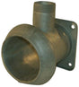 Außengewinde 6" + Flansch + Gewinde 2 1/2"