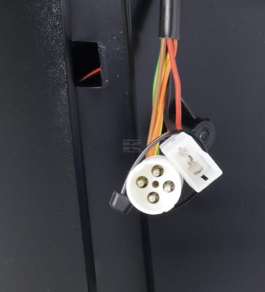 Spiegel 373, Radius 2000, links/rechts, konvex 24V