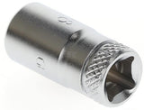 Steckschl.eins.6-K. 1/4 8mm