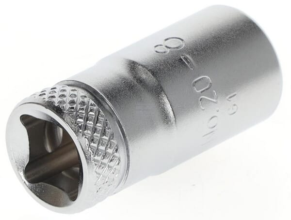 Steckschl.eins.6-K. 1/4 8mm