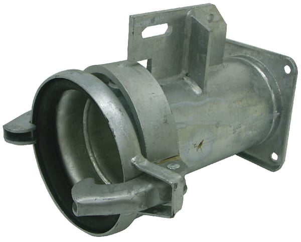 KKM 6"+Flansch m. Befestigung