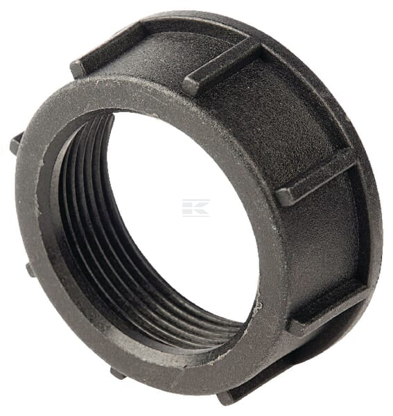 Pump elbow fly nut