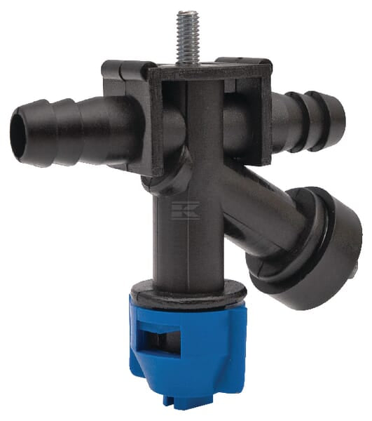 Düsenhalter mit Nachtropfsicherung, Komplett