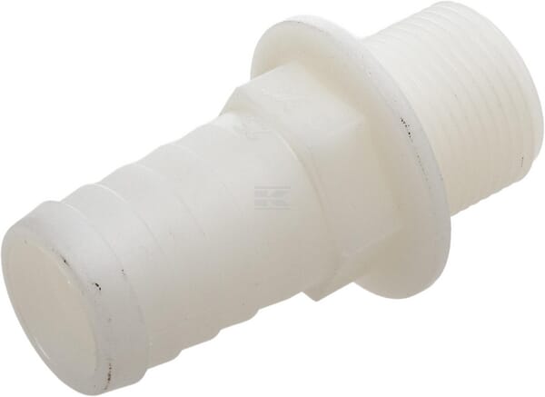 Gerader Schlauchanschluss 3/4" Außengewinde Ø 25 Nylon