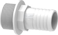 Gerader Schlauchanschluss 1" Außengewinde Ø 25 Nylon