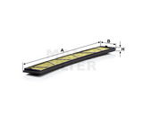 FP 6724 Innenraumfilterelement (FreciousPlus)