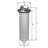 HP4536 Luftfilterelement (Sekundärelement)