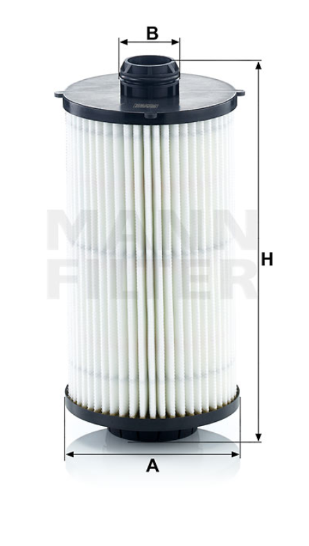 HU 12 008 x Flüssigkeitsfilterelement (metallfrei)