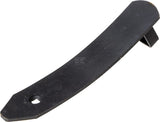 Leitblech gerade mit Halterung für 30-mm-Stiel, 80x8x425 mm