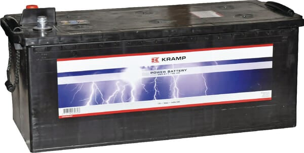 Kramp, Starterbatterie, 12V, 180Ah, 1400A, 513 x 223 x 223mm
