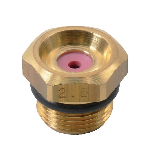 Braglia, Düse, 6818, Goldfarben, 22°, Messing, Gewinde