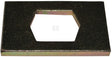 Platte 4" x 3"