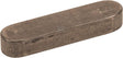 Passfeder 12x8x50mm RVS
