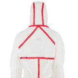 Einwegoveralls, Erwachsener, Gr. XL UK:42 , weiß rot , by 3M