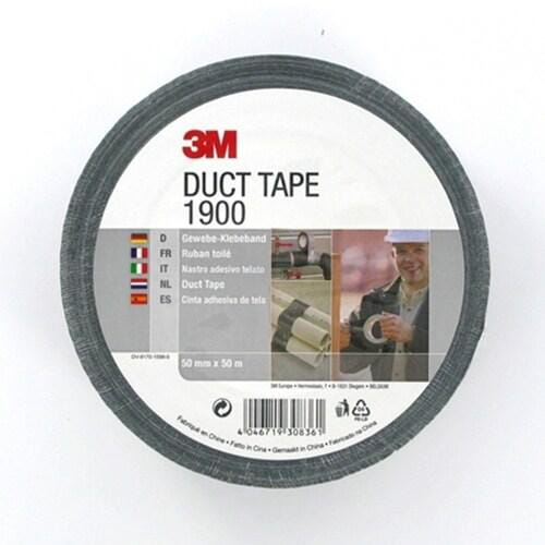 1900 Eco-Panzerband 50 mm x 50 m schwarz