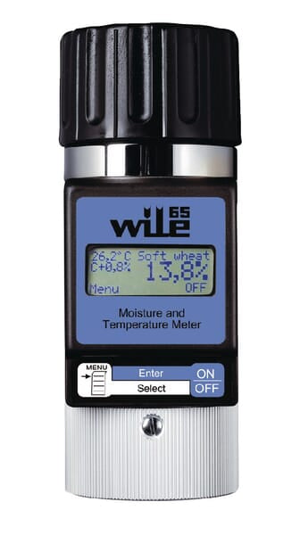Feuchtigkeitsmesser Wile 65 mit Temperaturmessung