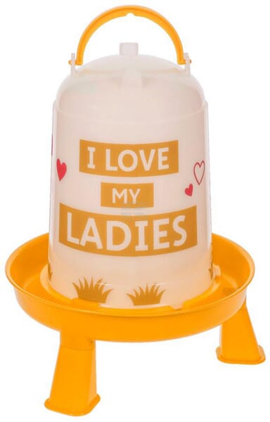 Kunststofftrinker 3l orange
