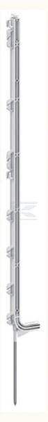 Kunststoffpfosten 107 cm 5 St.