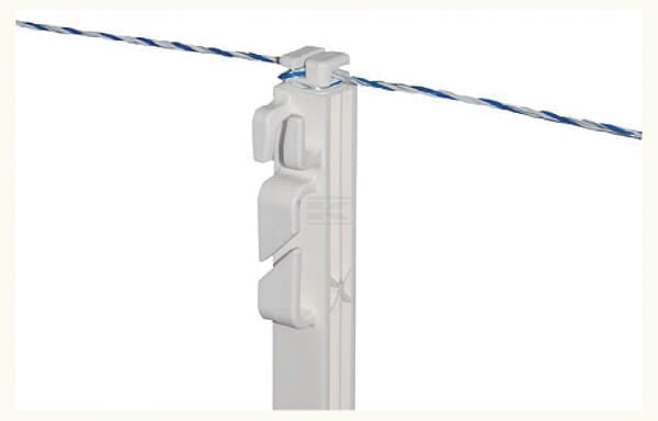 Kunststoffpfosten 107 cm 5 St.
