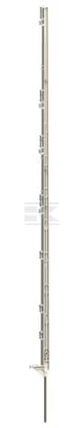 Kunststoffpfosten SS 125 cm 5 Stück weiß
