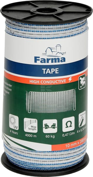 Weidezaunband HighCond 10mm 200m