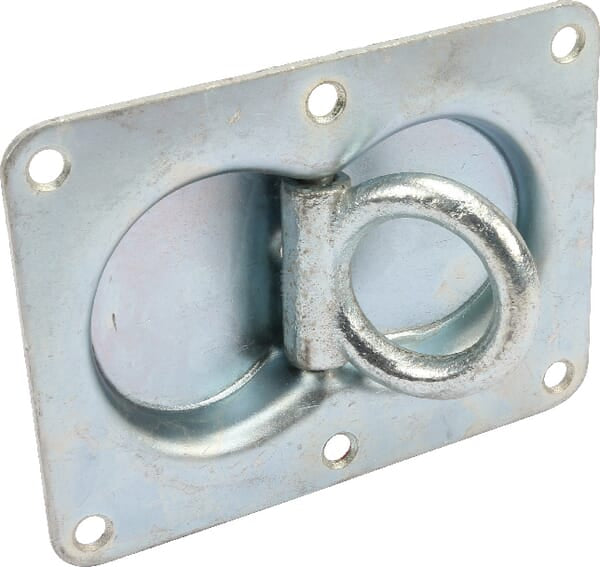 Zurrmulde verzinkt 146 x 108 mm