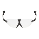 V9C farblos, helmintegrierte Brille