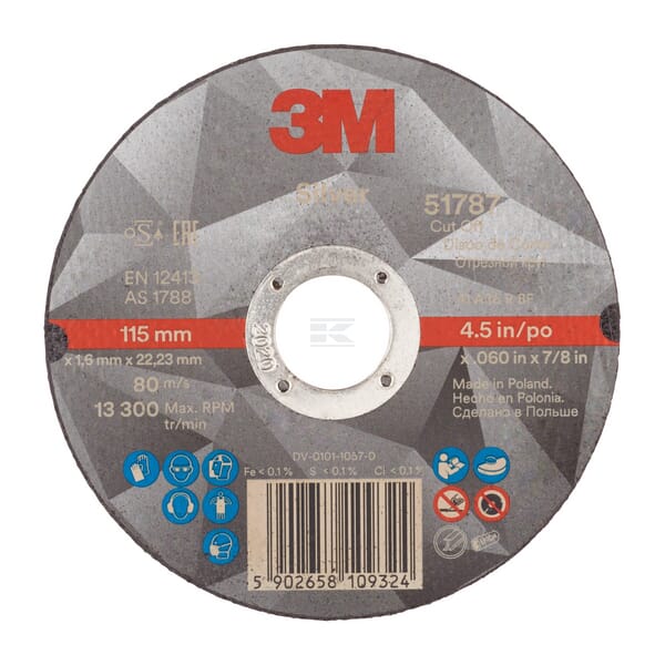 Trennscheibe 51787 T41 115x1,6x22,23 mm