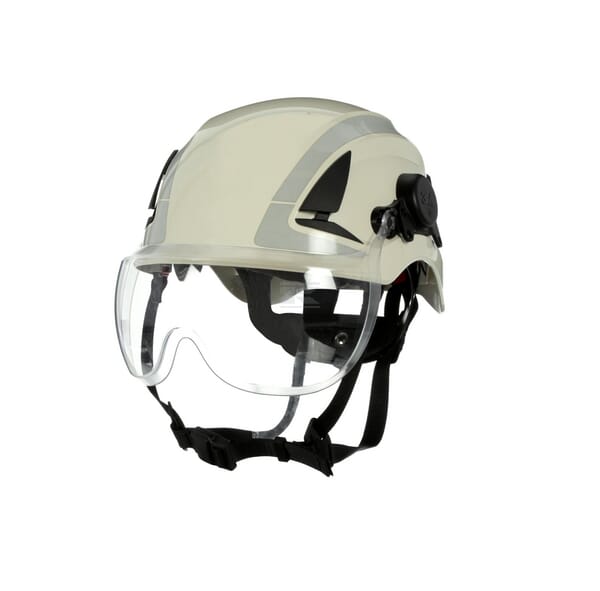 3M™ SecureFit™ Kurzes Visier X5, Polycarbonat, AS/AF, Klar