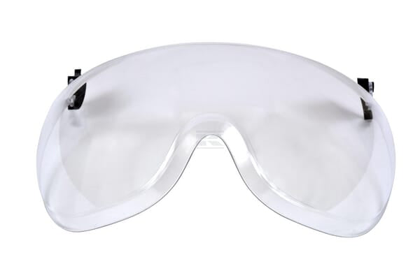 3M™ SecureFit™ Kurzes Visier X5, Polycarbonat, AS/AF, Klar