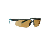 Schutzbrille Solus 2000, grau/blau-grünes Gestell, beschlagfrei (K&N), braun getöntes Glas