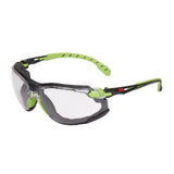 Schutzbrille Solus™ 1000 Grün/Schwarz Klare Linse
