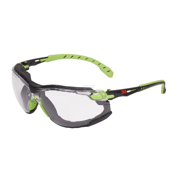 Schutzbrille Solus™ 1000 Grün/Schwarz Klare Linse